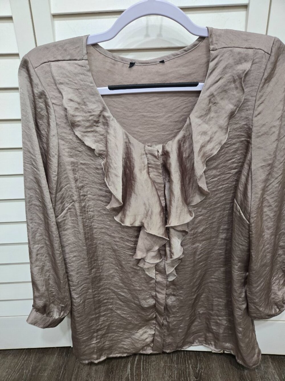 Toupe Blouse, elegant, size XL, like new